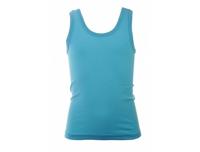 Beeren Young jongens hemd microfiber - jongens onderhemd brede bandjes - Naadloos - 116 - Blauw