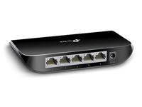 TP-Link 5-poorts Desktop Gigabit Switch, 5 10/100 / 1000M RJ45-poorten, plastic behuizing (TL-SG1005D)