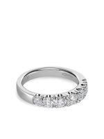 LEO PIZZO bague Anniversary en or blanc 18ct ornée de diamants - Argent - thumbnail