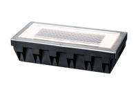 Paulmann 93775 Box Inbouwlamp op zonne-energie 0.6 W Warmwit RVS, Helder - thumbnail