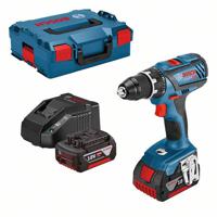 Bosch Blauw GSR 18V-28 Professional Accuboorschroevendraaier | 3.0Ah Li-Ion in L-Boxx - 0615990L7K