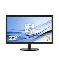 Philips 223V5LSB2/10 zonder luidspreker (VGA, TN panel) 21,5 inch zwart