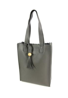 PU Convent Garden dames Hoog model shopper grijs