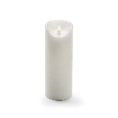 Konstsmide 1833-100 LED-kaars met echte was Wit Warmwit (Ø x h) 7.5 cm x 20.5 cm