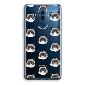 It's a Purrr Case: Huawei Mate 10 Pro Transparant Hoesje