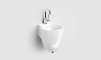 Clou Flush 6 keramische fontein 27cm met kraangat wit glans