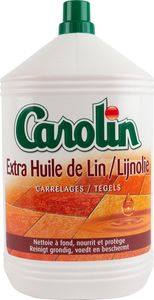 Carolin vloerreiniger extra lijnolie, fles van 5 l