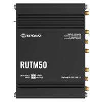 Teltonika RUTM50000000 5G mobiele router RUTM50, snelheden tot 3,4 Gbit/s, dual sim met automatische failover-functie, ondersteunt 4G (LTE Cat 19), US-drager en