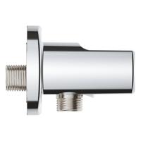 GROHE Tempesta Wandaansluitbocht - 1/2" - met houder - met terugstroom beveliging - chroom 28679001