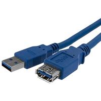StarTech.com 1m SuperSpeed USB 3.0 Verlengkabel A naar A - Blauw M/F