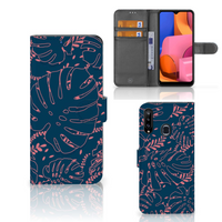 Samsung Galaxy A20s Hoesje Palm Leaves - thumbnail