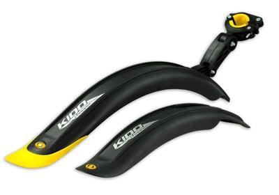 Simpla spatbordenset Kido Pro 20 inch zwart/geel Simpla spatbordenset Kido Pro 20 inch zwart/geel