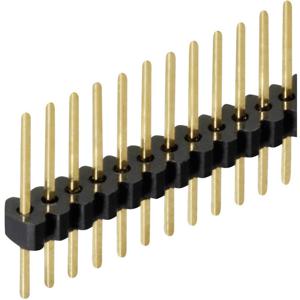 Fischer Elektronik Male header (standaard) Aantal rijen: 1 Aantal polen per rij: 36 SLV W 1 055/ 36/G 1 stuk(s)