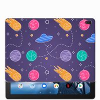 Lenovo Tab E10 Leuke Siliconen Hoes Space - thumbnail