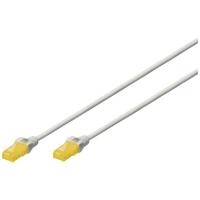 Digitus DK-1617-A-020S RJ45 Netwerkkabel, patchkabel CAT 6A U/UTP 2.00 m Grijs Halogeenvrij, Vlambestendig, Flexibel, Onafgeschermd 1 stuk(s) - thumbnail