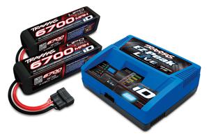 Traxxas EZ-Peak Live Modelbouwoplader 12 A Li-poly, NiMH Minus-delta-U-uitschakeling, Batterijherkenning, Temperatuurbewaking