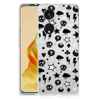 Silicone Back Case OPPO Reno8 T 5G Silver Punk - thumbnail