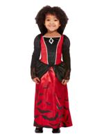 Toddler Vampire Costume Red Black
