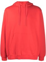 MSGM hoodie à logo imprimé - Rouge