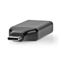 USB-Adapter | USB 3.2 Gen 1 | USB Type-C© Male | DisplayPort Female | Vernikkeld | Recht | Alumini - thumbnail