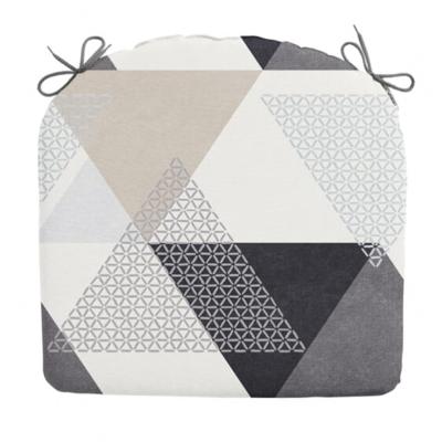 Madison zitkussen Triangle 48 x 46 cm katoen grijs Madison zitkussen Triangle 48 x 46 cm katoen grijs