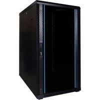 DSI 22U serverkast met glazen deur - DS6822 server rack 600 x 800 x 1200mm