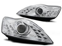 Tuning-Tec Koplampen met parkeerlicht FORD FOCUS 02 08-10 CHROOM