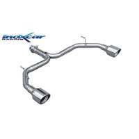 InoxCar uitlaat passend voor Alfa Romeo Giulietta 1750 Tbi 241pk QV 2014- 1x100mm X-Ra IXALGI08XR10 - thumbnail