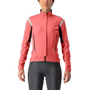 Castelli Perfetto RoS 2 lange mouw fietsjack roze dames S