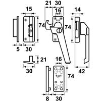 VH raamsl. inb.n/bui nok F1 3319 RS - thumbnail