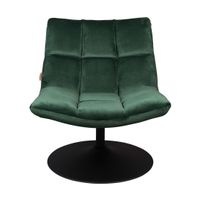 Dutchbone Bar fauteuil Velvet Green