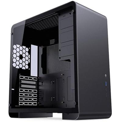Jonsbo U4 PRO Mid-Tower, gehard glas - Zwart