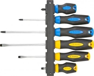 topex schroevendraaieset 20-delig extra geharde punt magnetisch incl. 14 bits pr