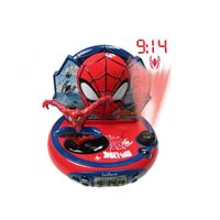 Spiderman Projector wekker met geluiden 3D