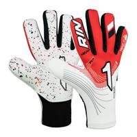 Rinat Nkam AS Keepershandschoenen, volwassenen, wit, rood, maat 7