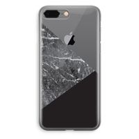 Combinatie marmer: iPhone 8 Plus Transparant Hoesje