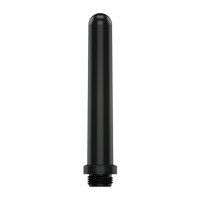 PerfectFitBrand Ergoflo - Premium Tip for Anal Shower - 5” / 13 cm - Black