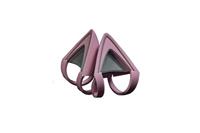 Razer Kitty Ears Cat Ears - Kitty Oortjes voor alle Razer Kraken headsets (Past op Razer Kraken, verstelbaar, waterproof) Quartz Roze