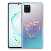 Samsung Galaxy Note 10 Lite Telefoonhoesje met Naam Boho Text