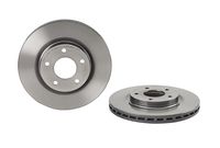 Remschijf COATED DISC LINE BREMBO, Remschijftype: Binnen geventileerd, u.a. für Dodge, Chrysler, Jeep, Lancia - thumbnail