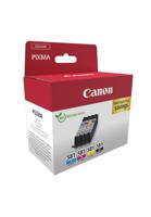 Canon Inktcartridge CLI-581 C/M/Y/BK Multipack Origineel Combipack Zwart, Cyaan, Magenta, Geel 2103C007