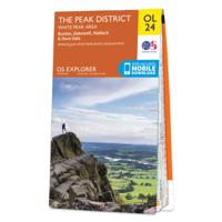 Wandelkaart - Topografische kaart OL24 OS Explorer Map The Peak Distri