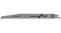 Bosch Accessories 2608650463 Reciprozaagblad S 2345 X, Progressor for Wood, verpakking van 25 stuks Zaagbladlengte 200 mm 25 stuk(s) - thumbnail