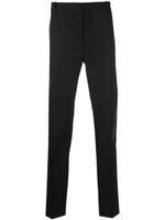 Alexander McQueen pantalon de costume à détails rayés - Noir