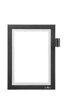 Durable 499401 Infokader Duraframe Note (A5, zelfklevend met magnetische sluiting en penhouder) 1 stuk zwart