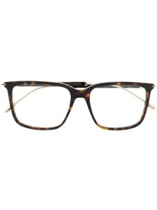 Gucci Eyewear lunettes de vue à monture carrée - Marron