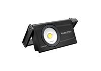 Ledlenser iF8R LED-bouwlamp, oplaadbaar, lithium-batterij, draadloos, IP54, 4500 lumen, Bluetooth-bediening, flexibele standvoet met magneet, statiefhouder, USB Powerbank, werklamp, schijnwerper