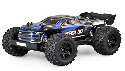 Amewi Hyper GO Truggy Brushed 40km/h 4WD met GPS 1:16 RTR blauw