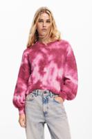 Tie-dye trui - RED - L