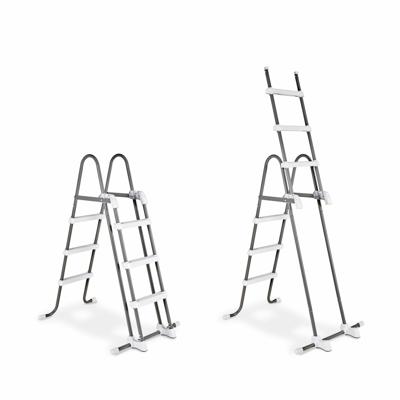 EXIT Wood zwembad 540x250x100cm met overkapping en zandfilter- en warmtepomp - bruin EXIT Wood zwembad 540x250x100cm met overkapping en zandfilter- en warmtepomp - bruin